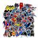 Вінілові стікери наліпки Batman and Superman 10шт а005/10 фото 4