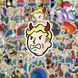 Виниловые стикеры наклейки Fallout 10 шт а070/10 фото 5