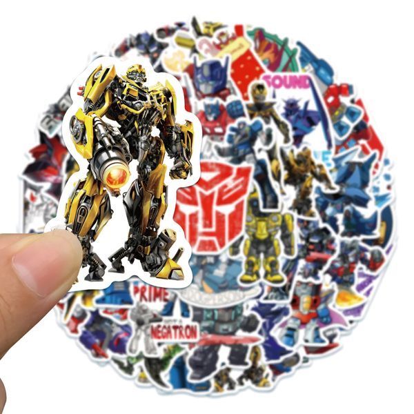 Вінілові стікери наклейки Transformers 10 шт а151/10 фото