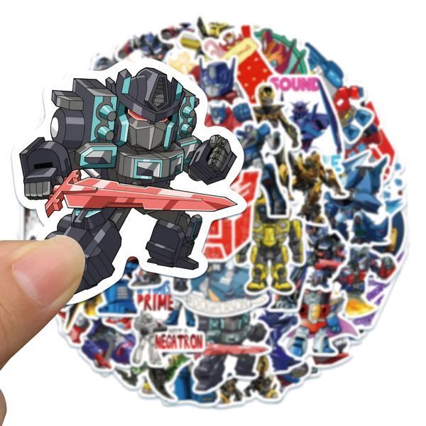 Вінілові стікери наклейки Transformers 10 шт а151/10 фото