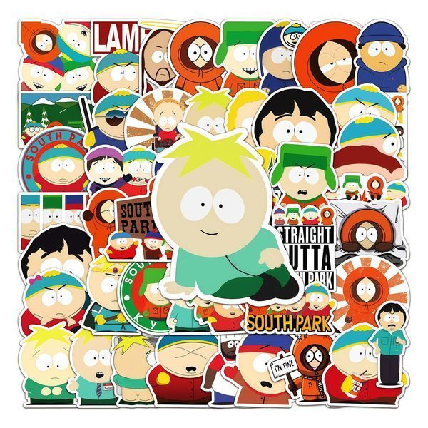 Виниловые стикеры наклейки Южный парк South park 10 шт а091/10 фото