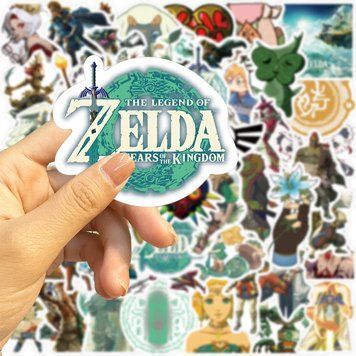 Виниловые стикеры наклейки The Legend of Zelda 10 шт а200/10 фото