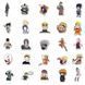 Виниловые стикеры наклейки Наруто 10шт а232/10 фото 5